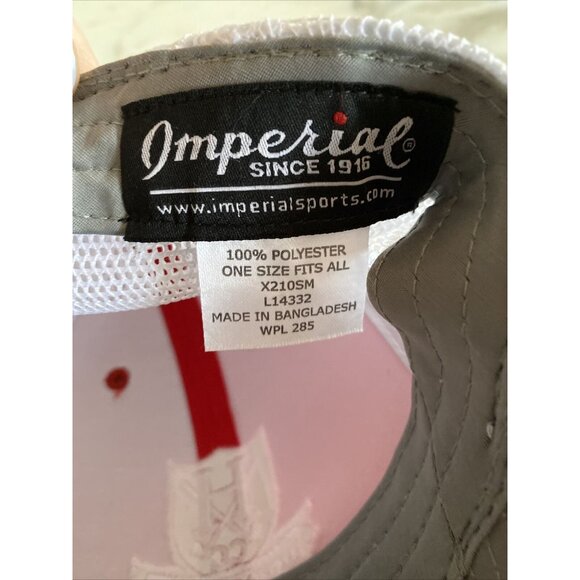 Red & White Hummer 2019 Cc Commemorative Mesh Trucker Baseball Cap - Picture 7 of 7